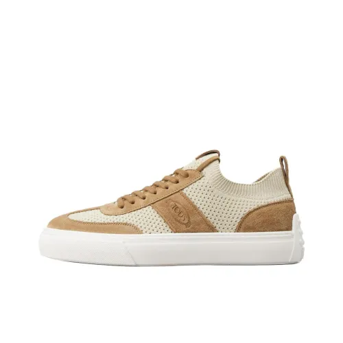 TOD'S Низкий Топ Стильный Скейтбординг Мужской Коричневый