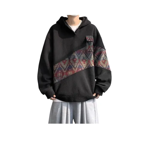 TUOFEI Черный Унисекс Свитшоты