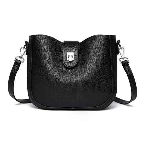 SMVP Сумка через плечо из крупнозернистой текстуры коровьей кожи стандартная женская многоцветная