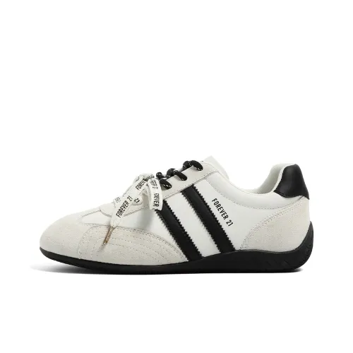 FOREVER 21 Амортизация устойчивость к истиранию дышащие низкий верх кроссовки для скейтбординга женские белые черные