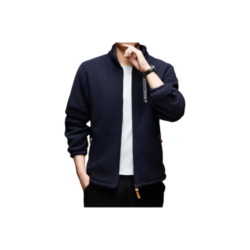 Vintage Cars Бархат Feel Пальто Мужской