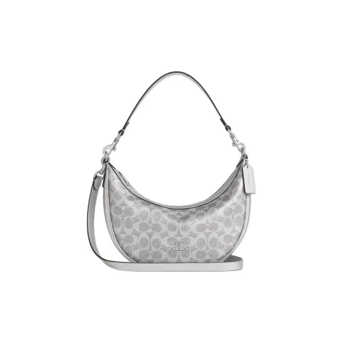 COACH Aria Холст Сумка Женская Серого цвета