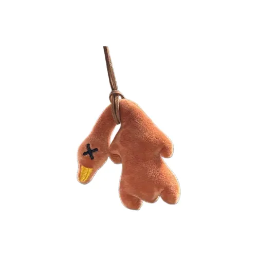 Pampered Journal Креативный Милый Жареная Утка Украшение Плюшевая Подвеска 8 см Высота
