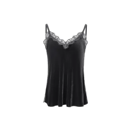 HUYU С вкладышами Топ на бретелях Женские