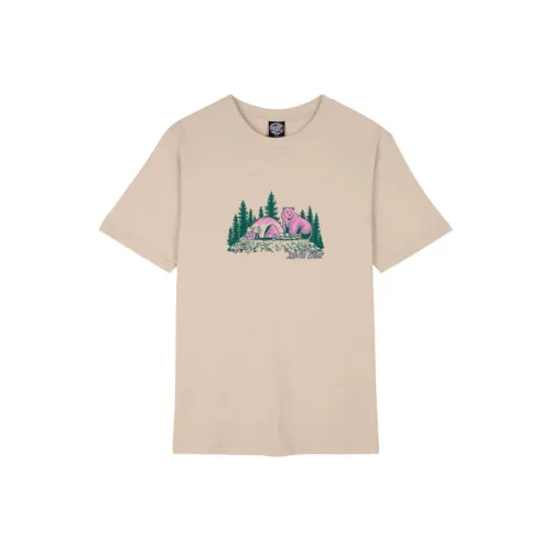 Santa Cruz Бежевые Женские T-рубашки