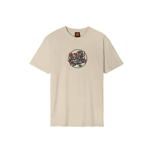 Santa Cruz Flash Stacked Dot Передняя часть T-рубашка Мужская