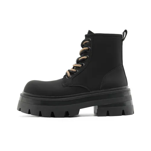 Romon Martin Boots Black Unisex