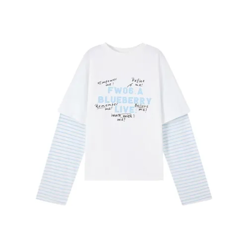 A BLUEBERRY Белый Женские T-рубашки