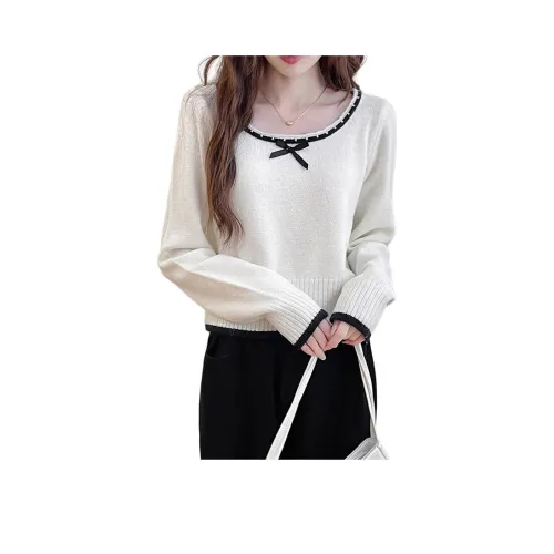 HAPG Экрю Женская Трикотажная Одежда