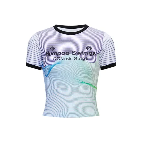 KUMPOO x QQ YINYUE Бадминтон Джерси Женские