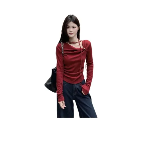 HAPG Красный Женский Трикотаж