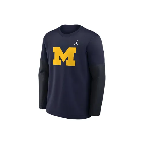 nike Michigan Синий Мужской T-Рубашка