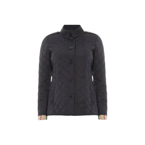 Burberry FW23 Куртки и Пальто Женские Морской Синий