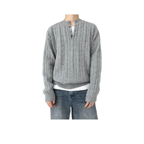 BONAS Серый Мужской Трикотаж