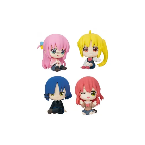 Animate Bocchi the Rock! Конец Полоски Скрытая в Картонной Коробке Слепые Коробки Один Mystery Коробка Целая Коробка 6 шт