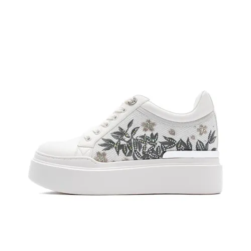 Roberta Di Camerino RAMO Оливковая Ветка Низкие Кроссовки для скейтбординга Женские