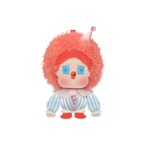 POP MART WHY SO SERIOUS CRYBABY Винил Плюшевый Прозрачный Слепой Бокс с Карточкой