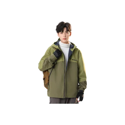 CCAABB Фруктовый зеленый унисекс куртки