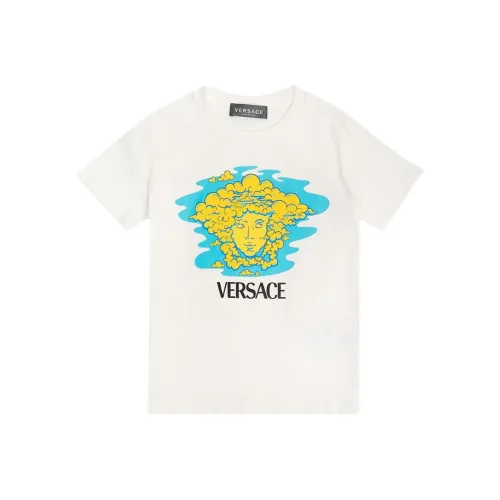 VERSACE SS23 Белый Kids T Рубашки
