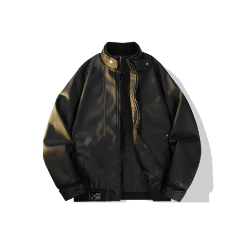 SAMEWAYASMG Кожа Куртка Унисекс