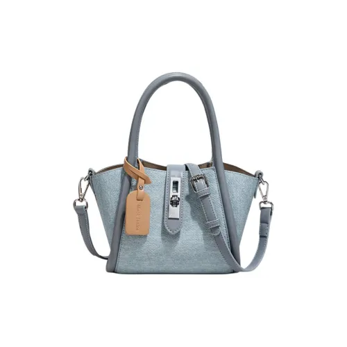 MACKJANICE Полиуретан Синтетическая кожа Одно плечо Сумка Женская Джинсовый синий