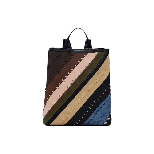 Desigual ПУ (полиуретан) Рюкзак Средний Женский Многоцветный