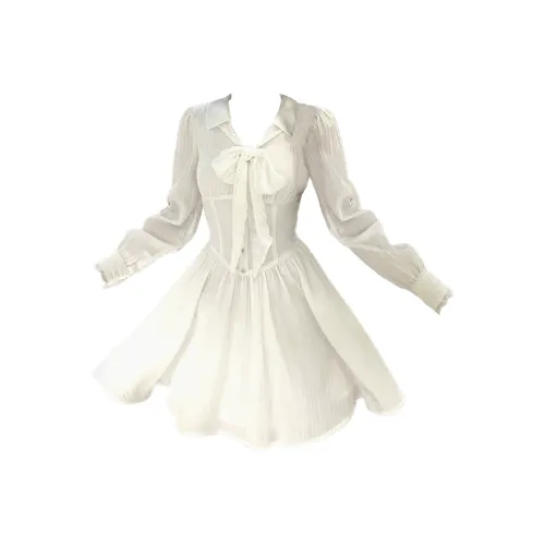 JOPPTI Длинное платье с длинными рукавами женское