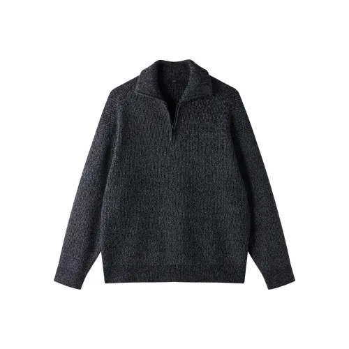 HERBEL Черные Мужские Свитера