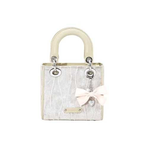 ROSEDAWN Полиэстер Сумка Средняя Женская Жемчужно-белый Милкшейк Космический черный