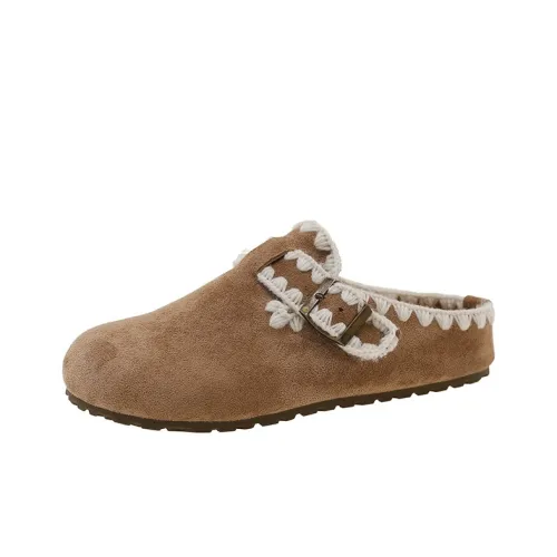 Puppytown Резиновая подошва Винтаж Домашние тапочки Женские