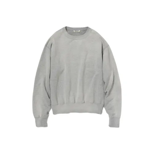 Auralee FW25 PRODUCT Окрашенный PIMA LIGHT Sweat P O T Shirt Men's