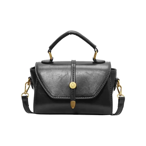 Miniso Высококачественная тканевая сумка стандартная женская кофейного черного цвета