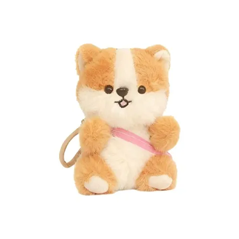 MORTEN SOLUM Милый Adorable Через плечо CORGI Плюшевый Брелок 12 см Рекомендуемая высота