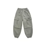 Серые штаны с флисовой подкладкой