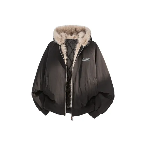 SANTASTIC Хлопковый пуховик пальто унисекс