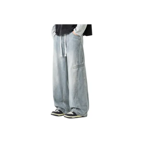 WOOD SOON Джинсы прямого кроя Мужской