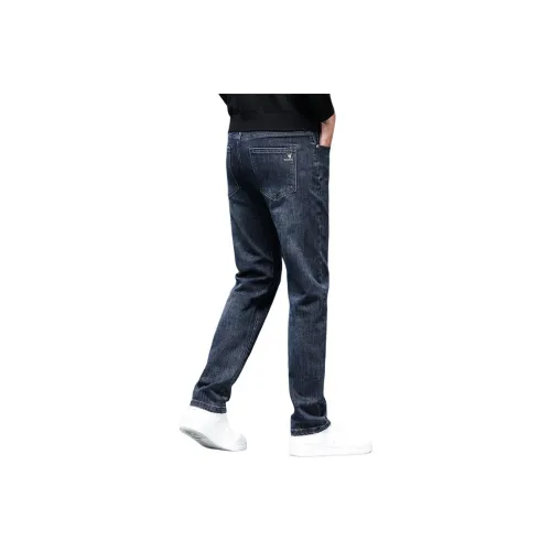 CHAORENBANG Haze Синий Мужские Джинсы