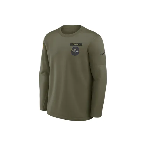 nike NFL Olive Green Мужские Свитшоты