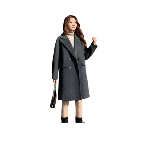 EIDOLON GRAIN Серый Женский Пальто