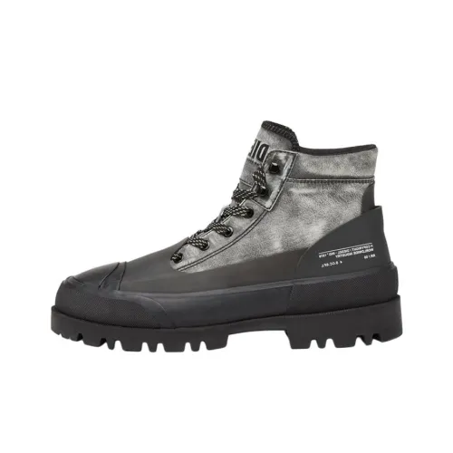 DIESEL D Hiko BT X Ботильоны Унисекс Черный Серый