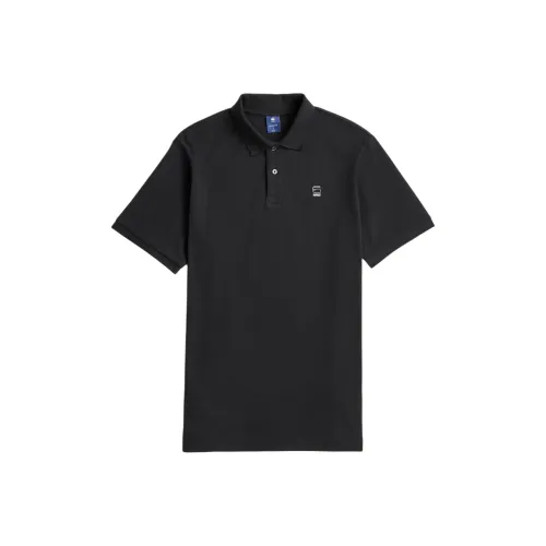 г Звезда RAW Черная Мужская Поло