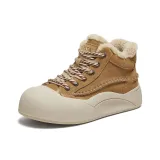 Коричневый (Искусственная шерсть с подкладкой)