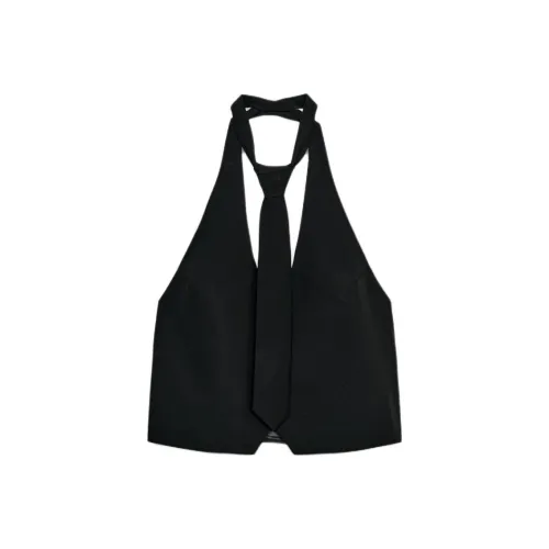 ZARA Черные Женские Майки