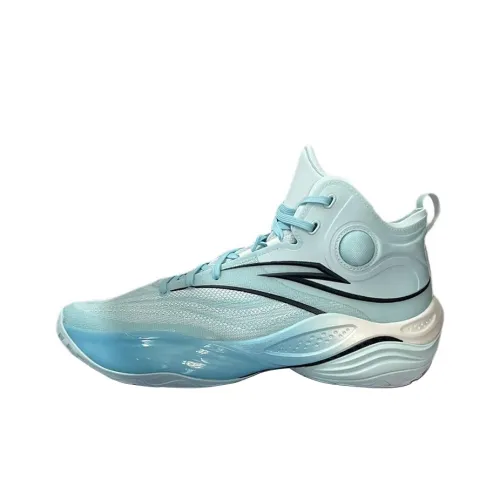 ANTA Устойчивые к истиранию амортизаторы Высокие Баскетбольные кроссовки Мужские Синие