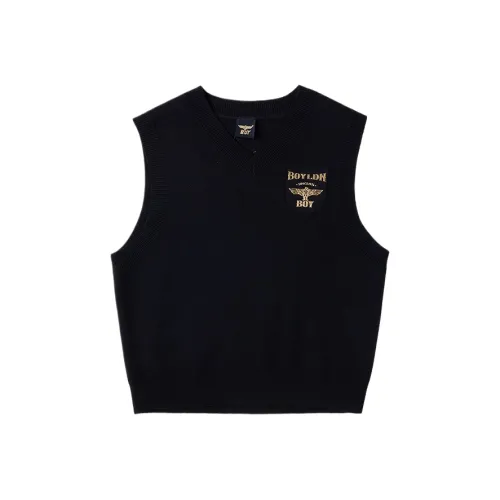 BOY JUNIOR Черный Kids Жилеты