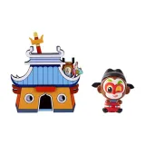 Большой хаос в небе - Обезьяна Король'S 72 трансформации холодильник магнит + Сунь Укун'S столб подставка