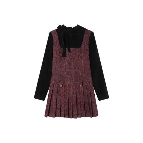 LOUISY AO Длинное платье с длинными рукавами женское