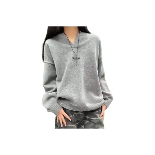 DANJUE Серый Унисекс Трикотаж