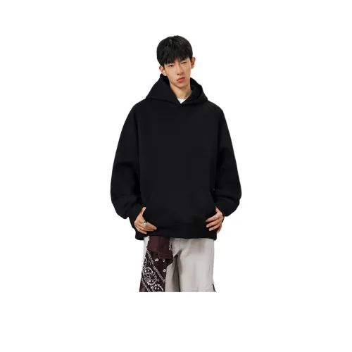 TUOFEI Черный Унисекс Свитшоты