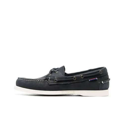 Sebago Топсайдеры Мужские Черные
